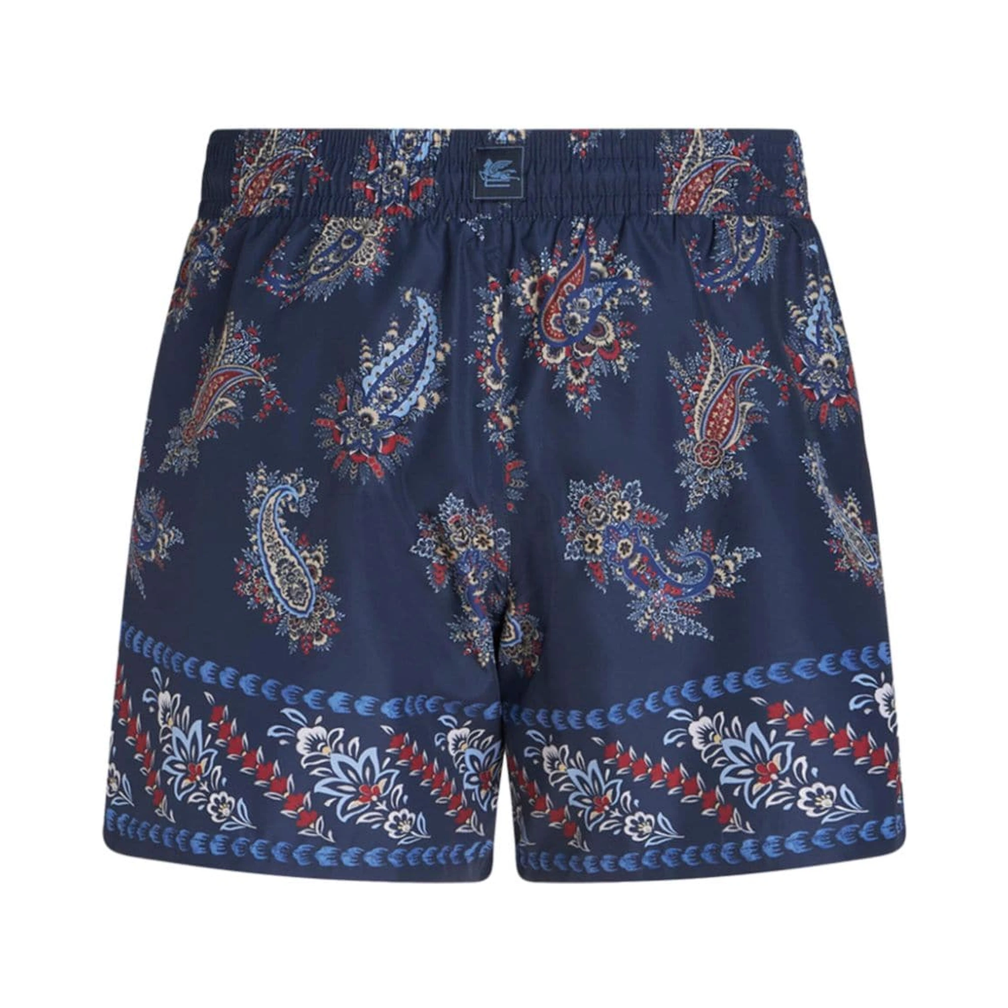 paisley-print swim shorts