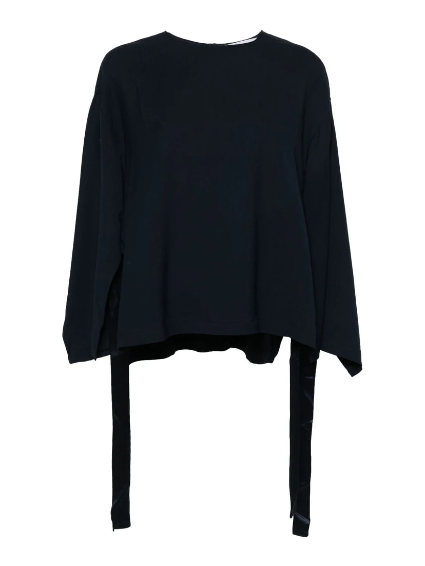 Erika Cavallini Semi-Couture Top Blue
