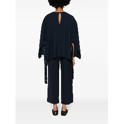 Erika Cavallini Semi-Couture Top Blue