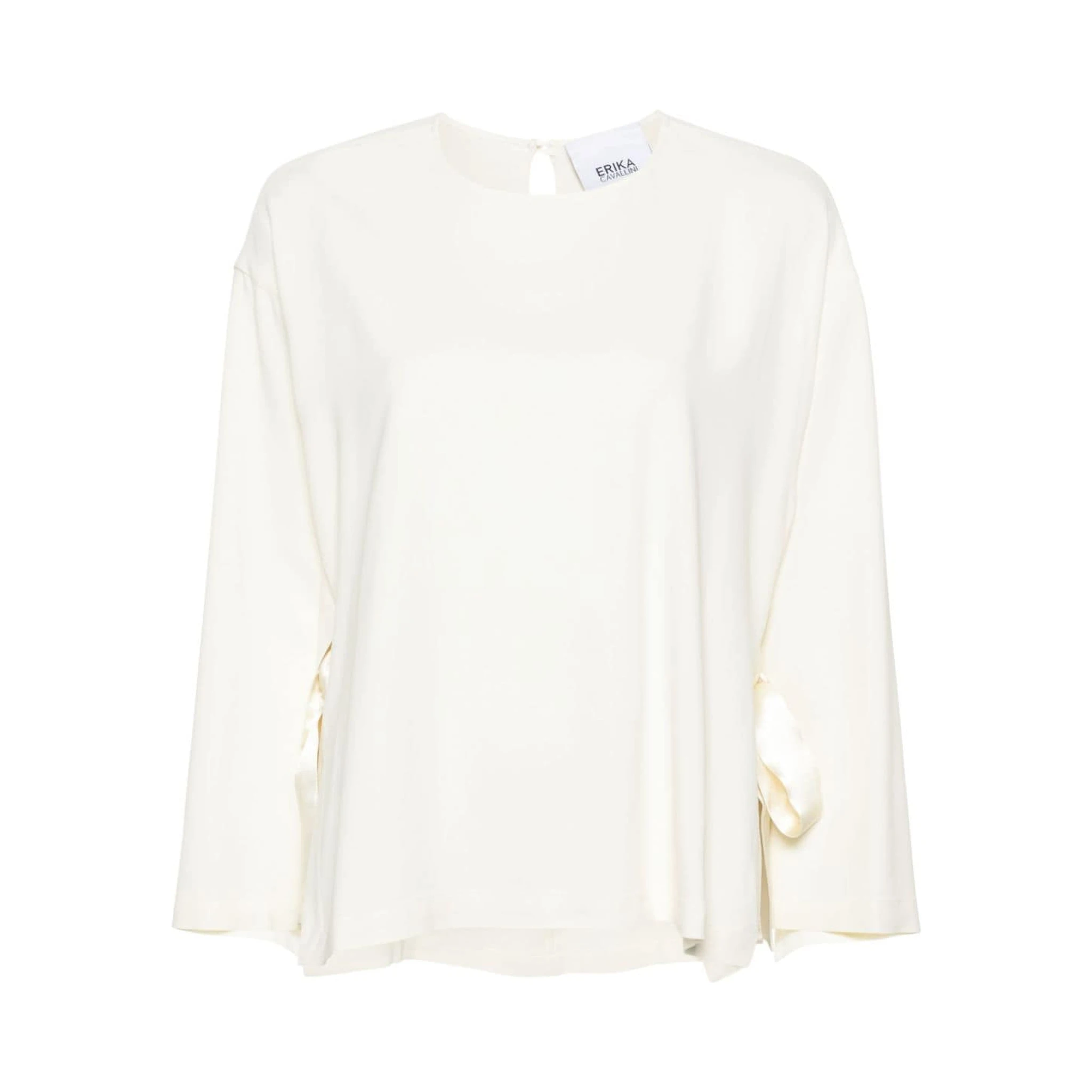 wide open-sleeves blouse