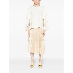 wide open-sleeves blouse