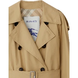Belted Cotton Trench Coat