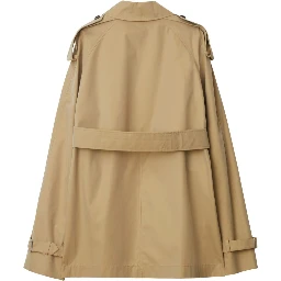 Belted Cotton Trench Coat