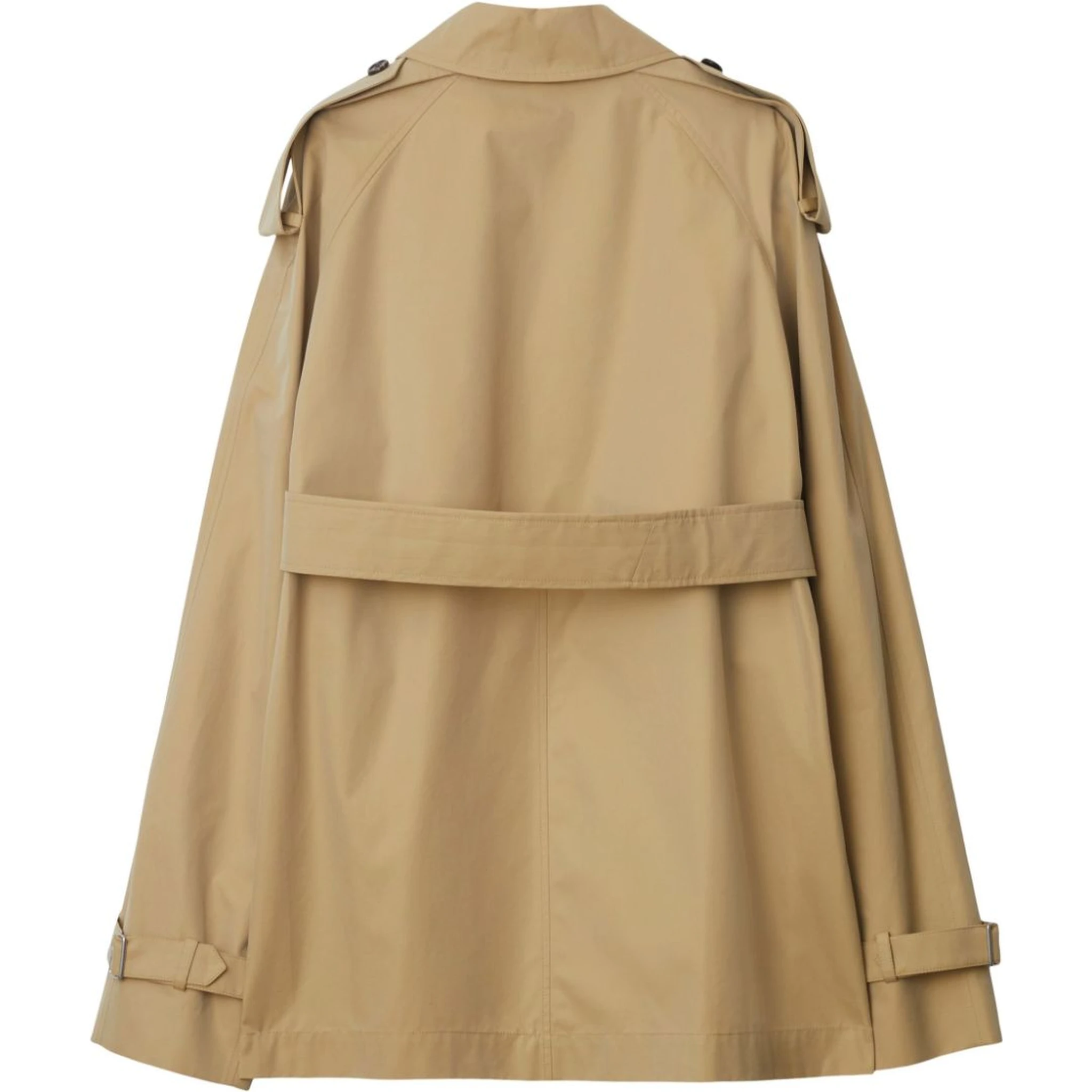 Belted Cotton Trench Coat