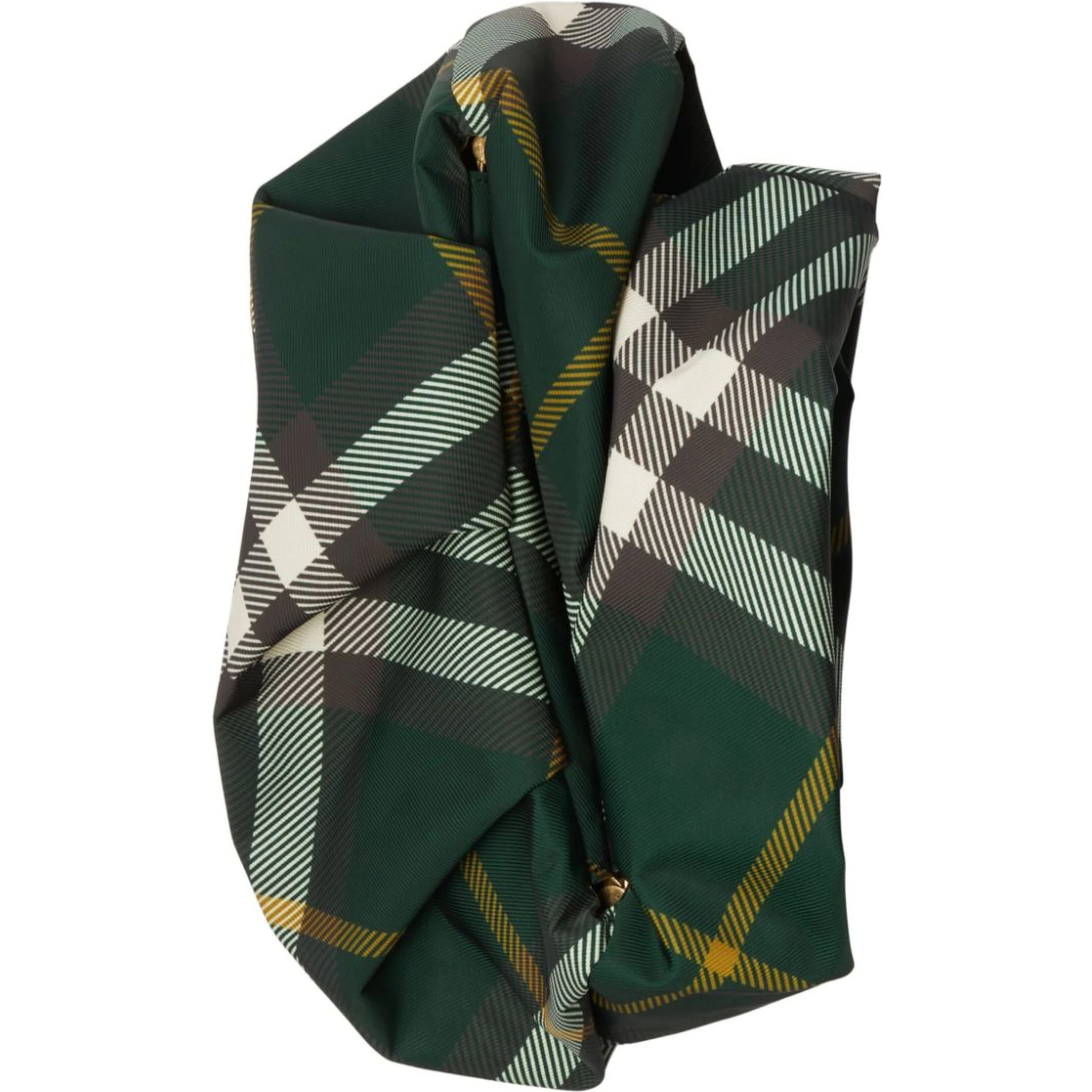 Rose Check clutch bag