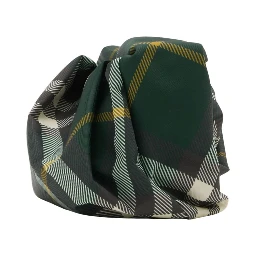 Rose Check clutch bag