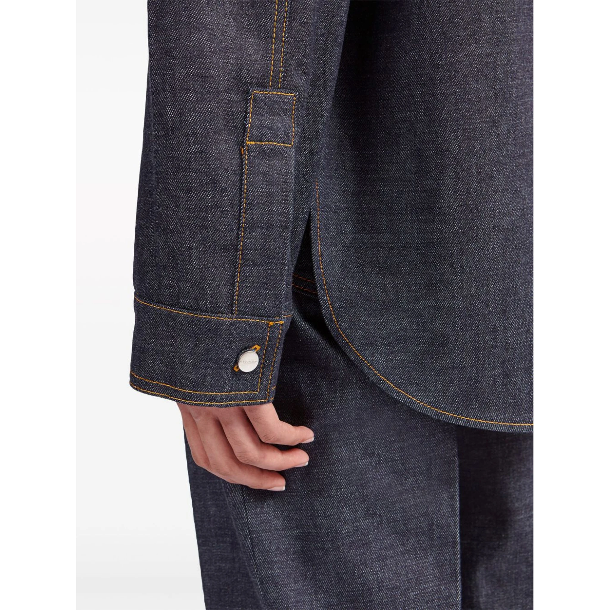 Ferragamo Shirts Blue