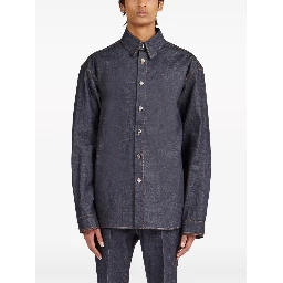 Ferragamo Shirts Blue