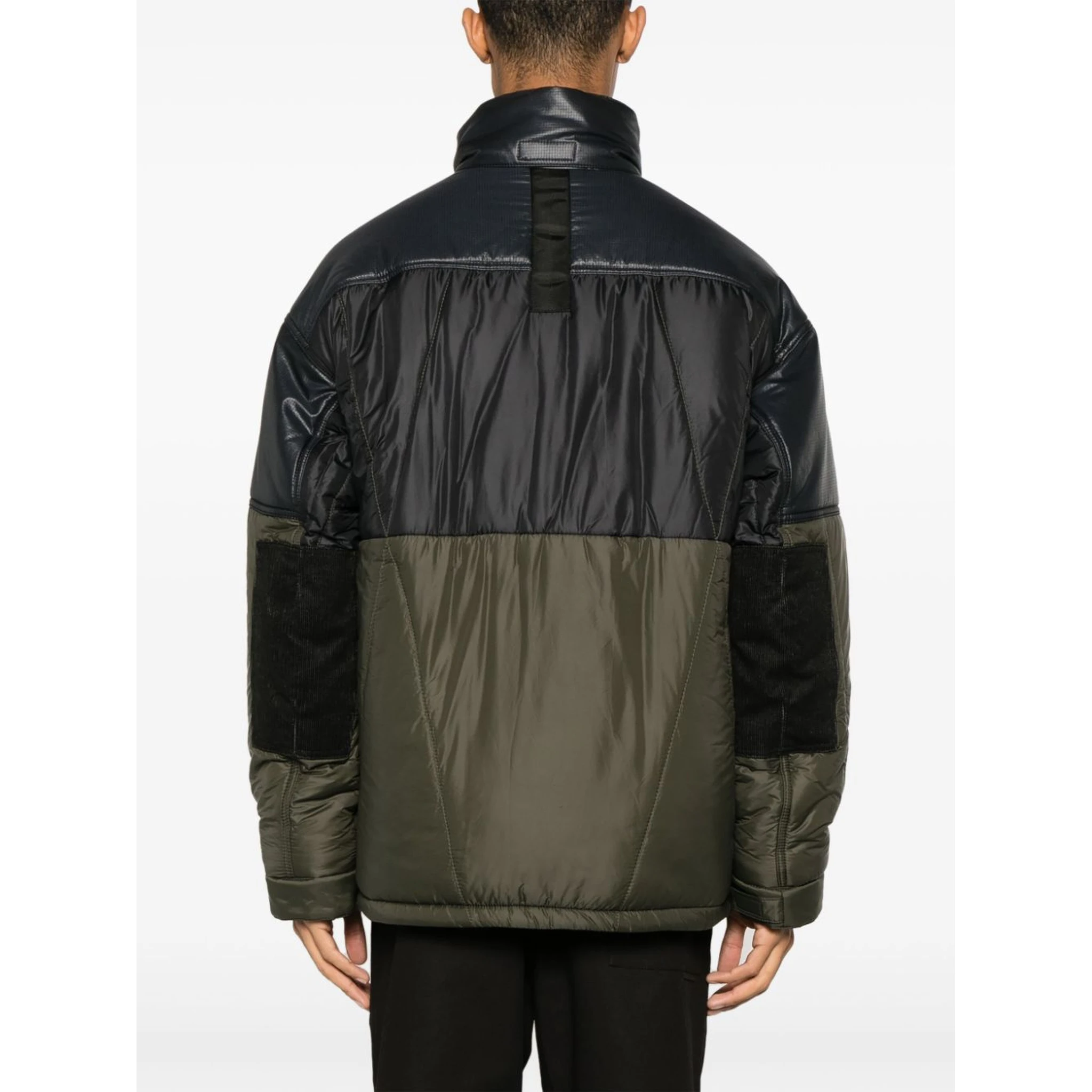high-neck padded jacket