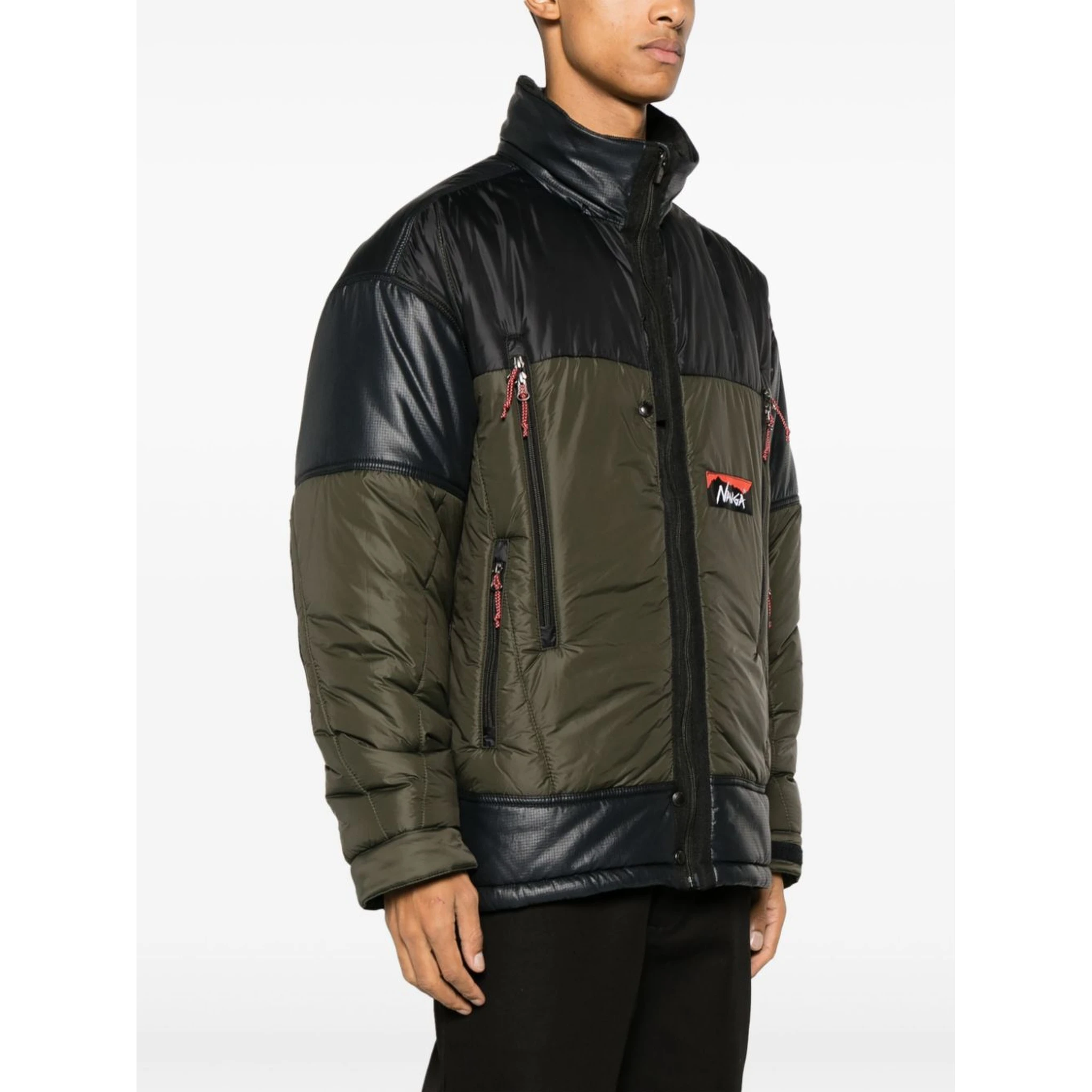 high-neck padded jacket