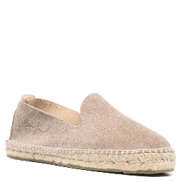Hamptons Suede Espadrilles In Neutral
