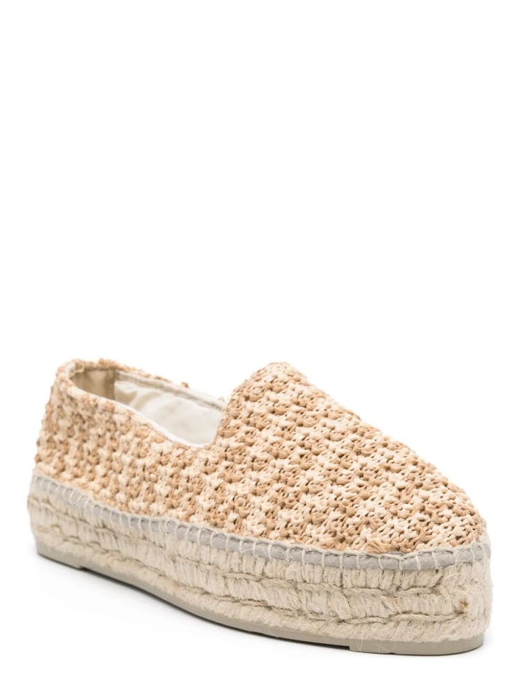 woven raffia espadrilles alternative