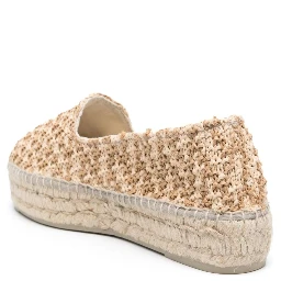 woven raffia espadrilles