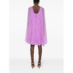 Footing Chiffon Mini Dress.