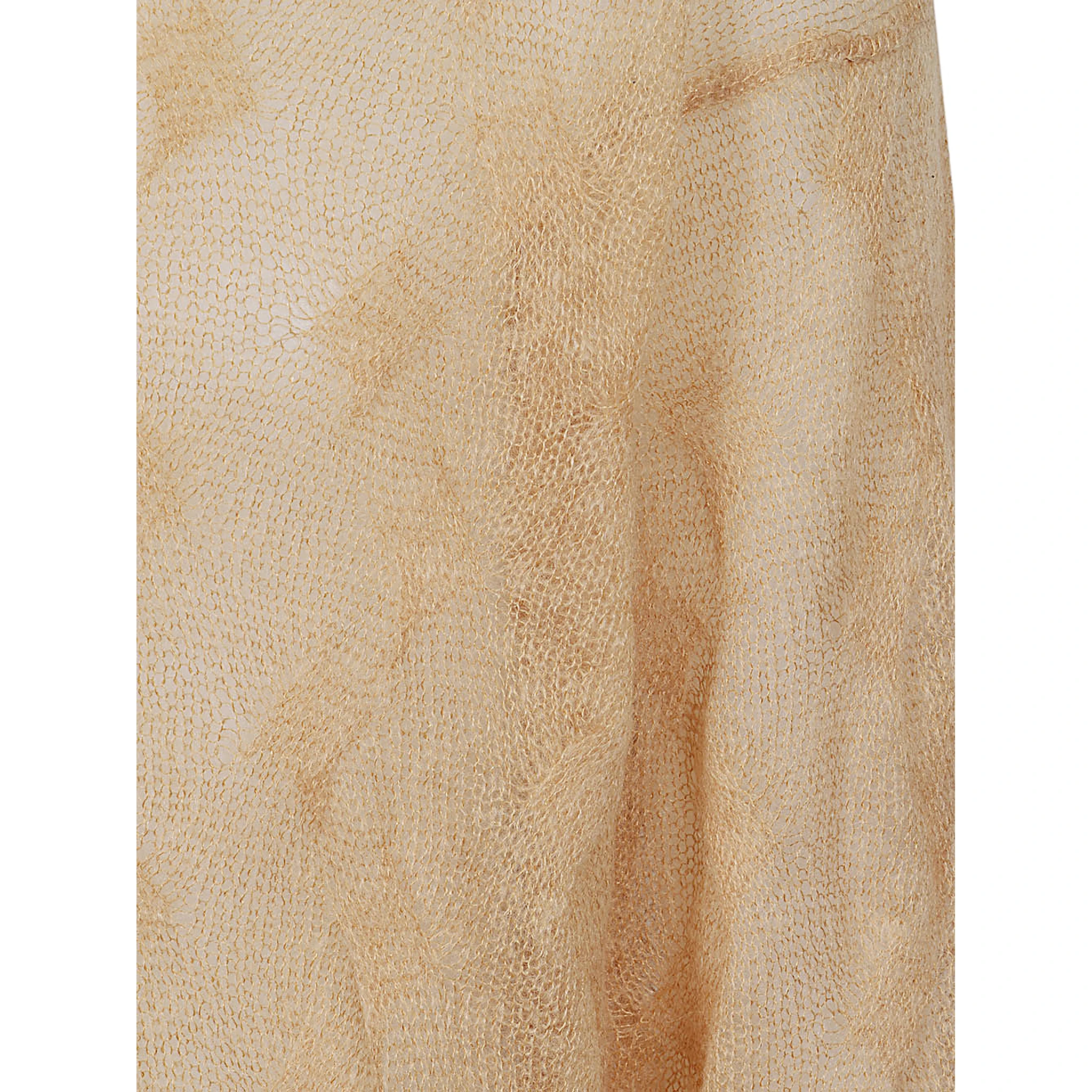 Wool Blend Jumper In Nude