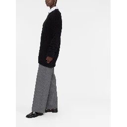 four-stitch brushed jumper