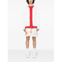 tie-dye bermuda shorts