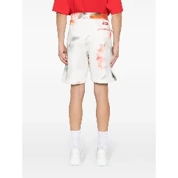 tie-dye bermuda shorts