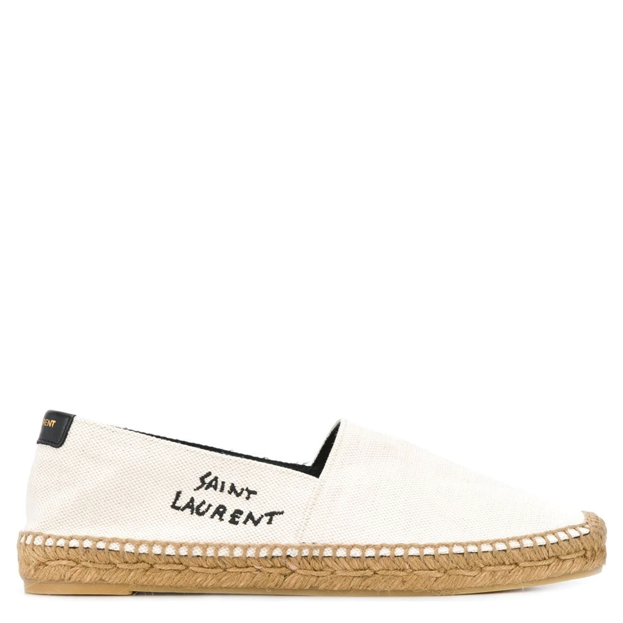 logo-embroidered espadrilles