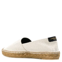 logo-embroidered espadrilles