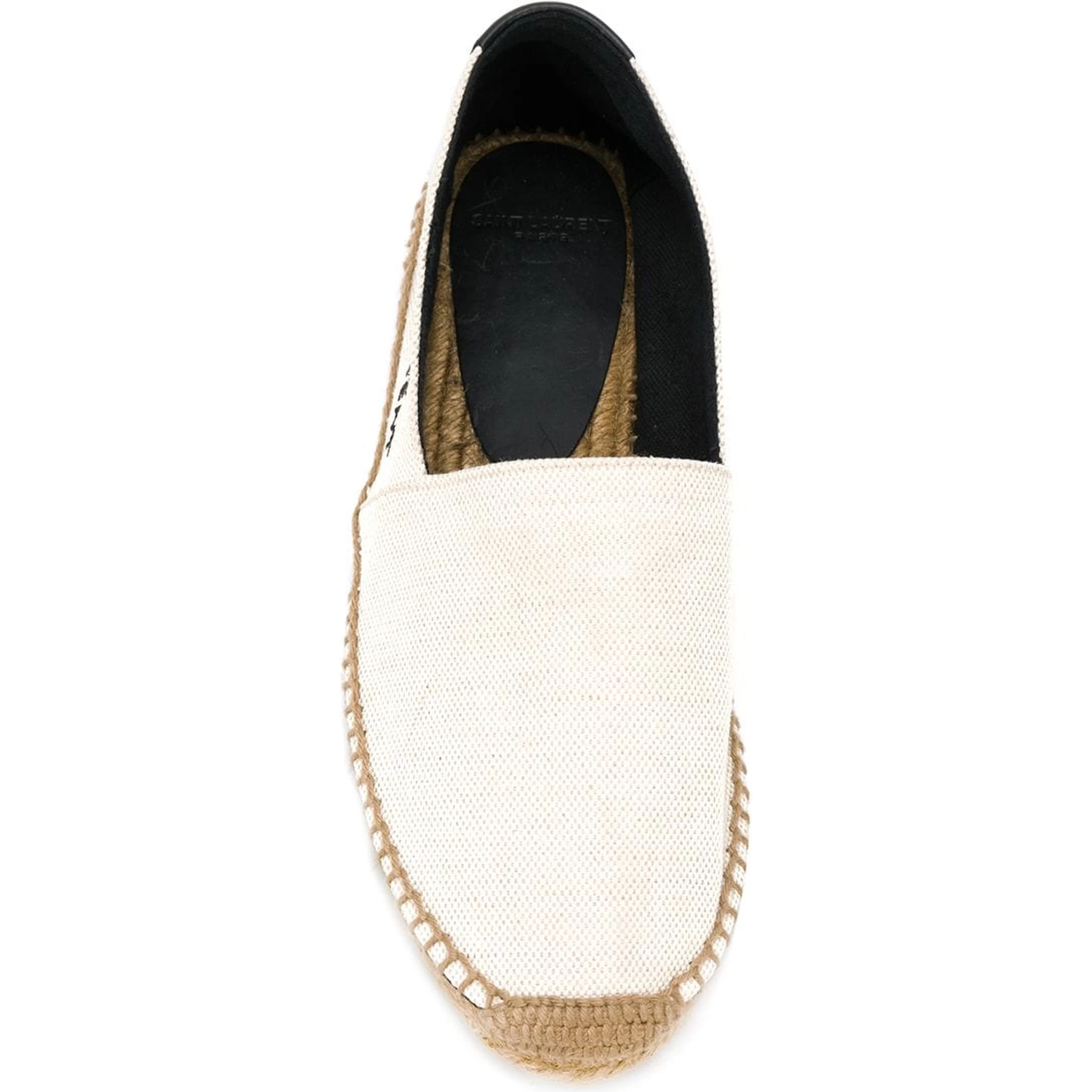 logo-embroidered espadrilles