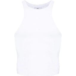 Racing Tank Top In White