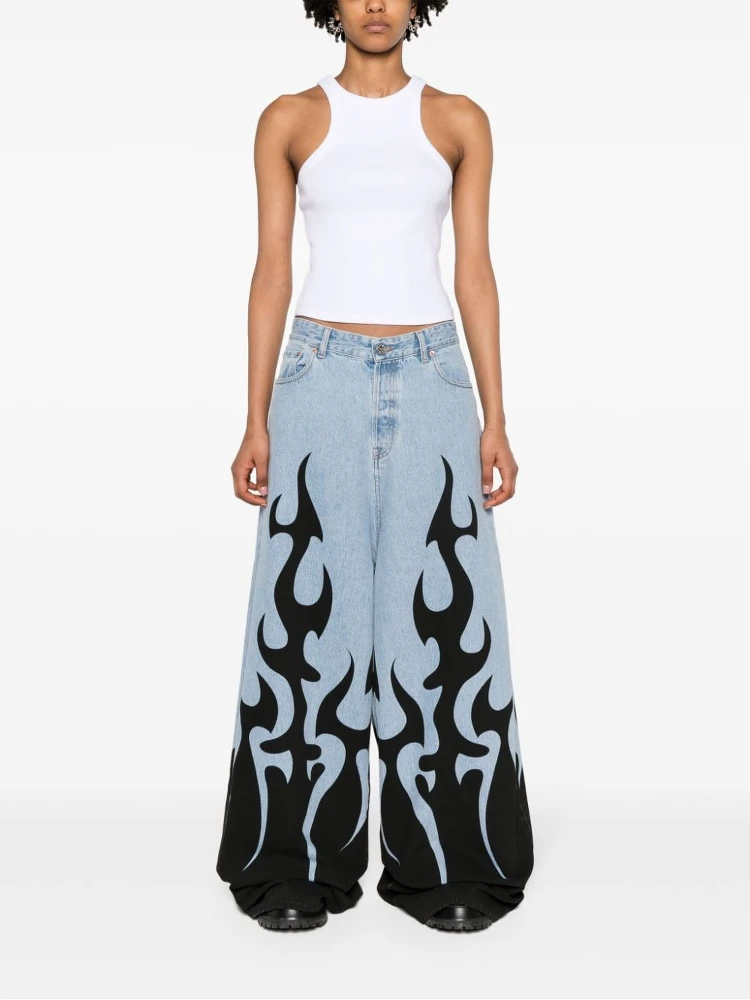 Racing Tank Top In White alternative