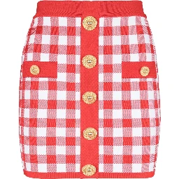 Balmain Skirts Red