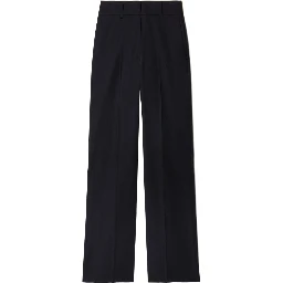 Off White Trousers Black