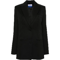 Off White Jackets Black