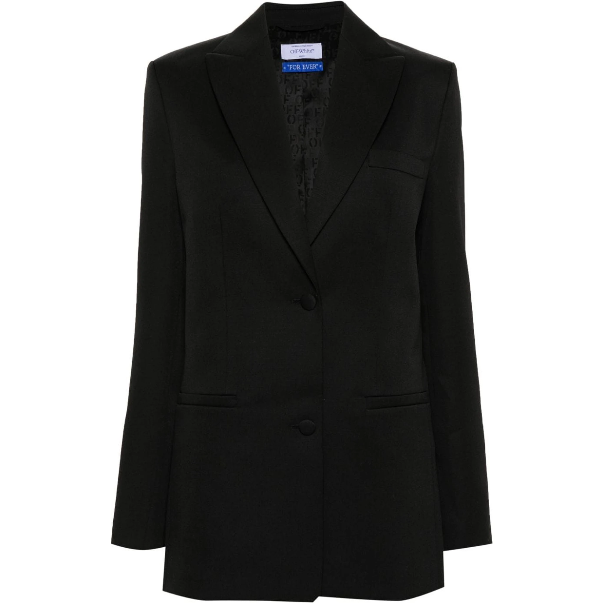 Off White Jackets Black