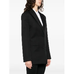 Off White Jackets Black