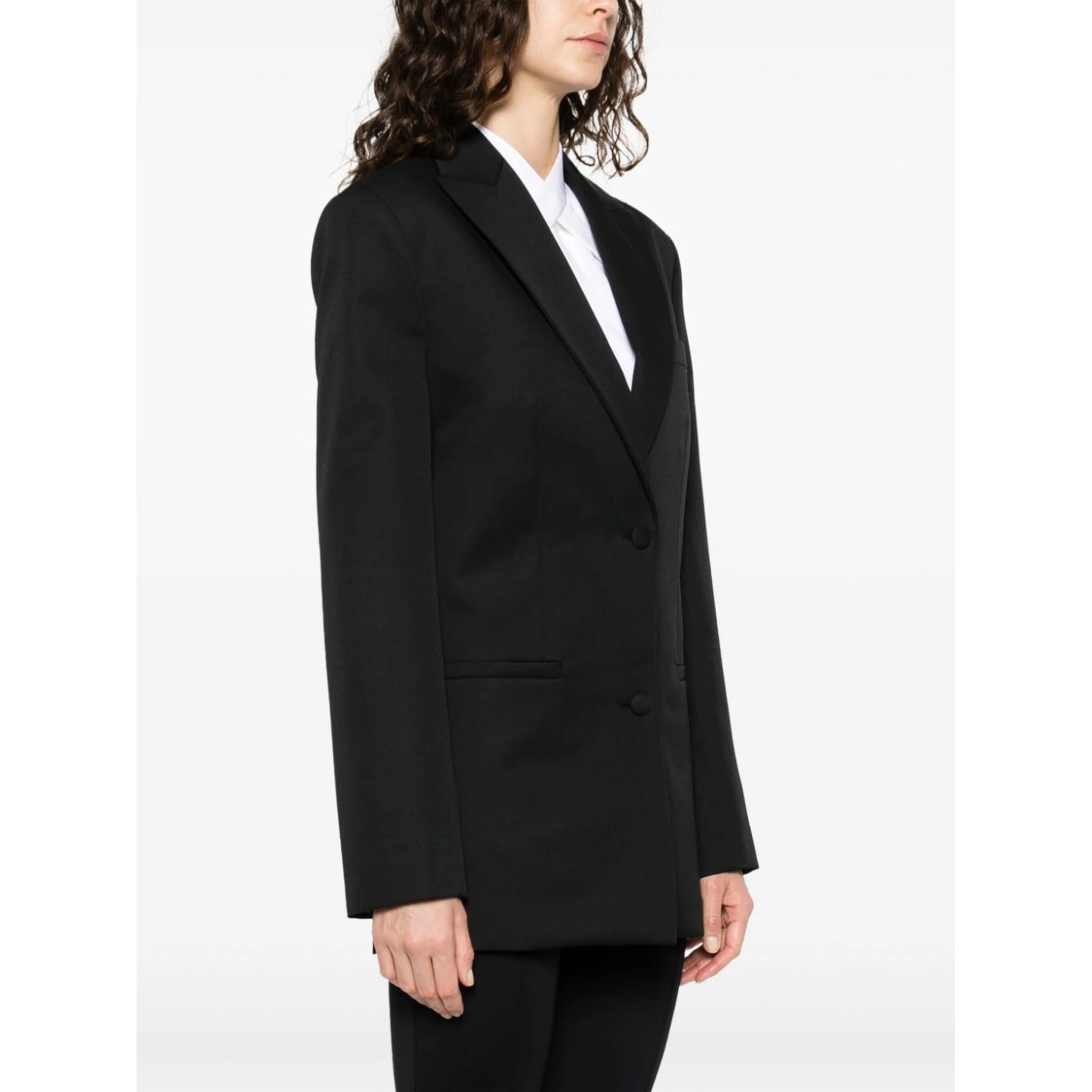 Off White Jackets Black