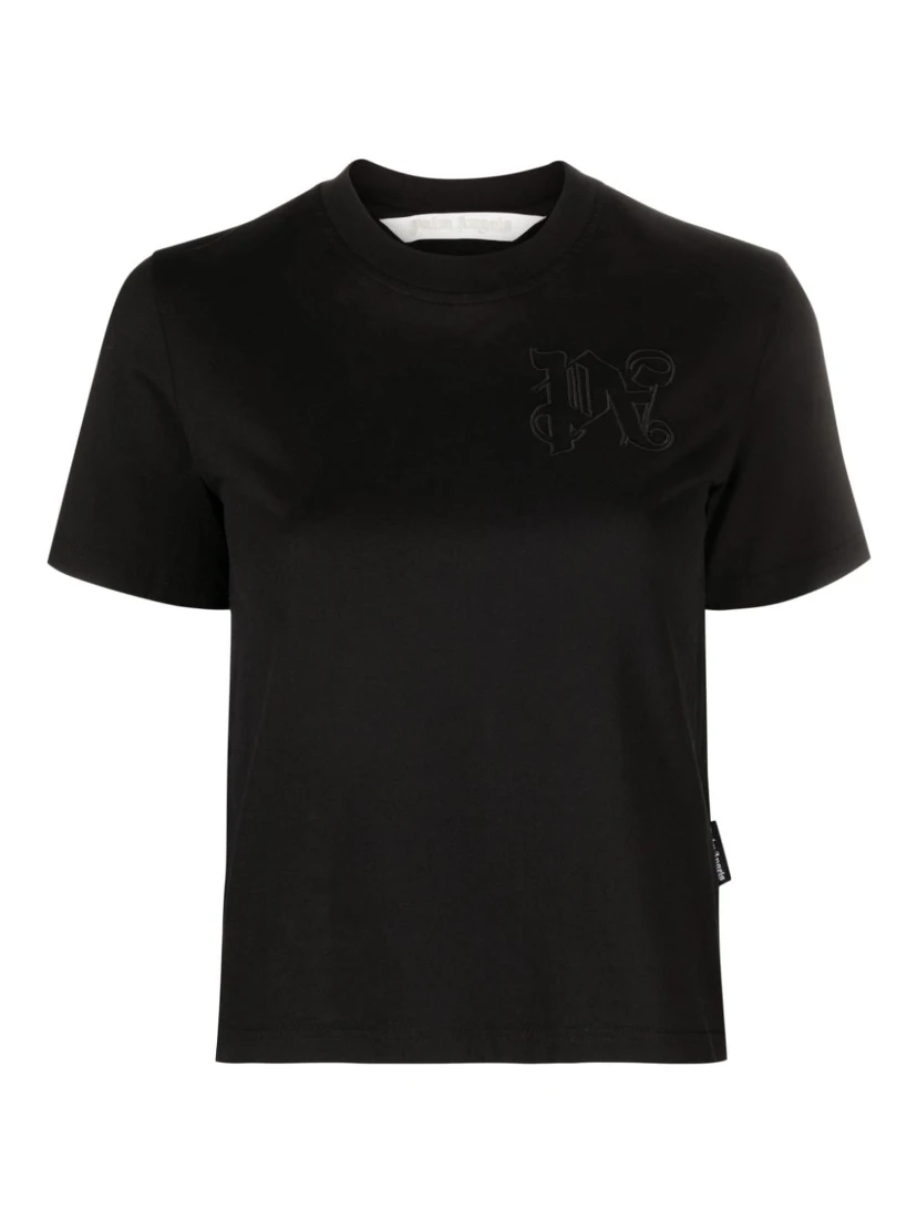 Palm Angels T-shirts and Polos Black