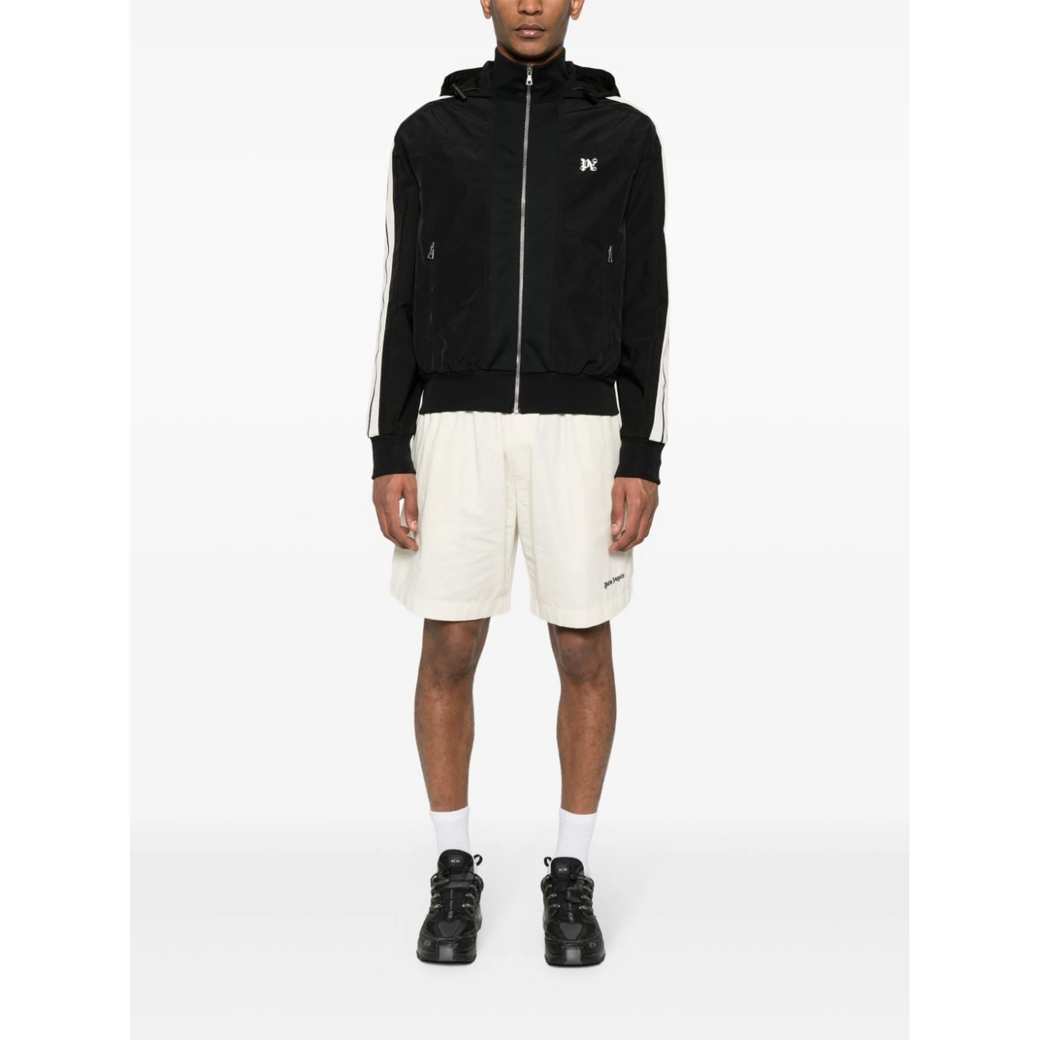 Palm Angels Jackets Black