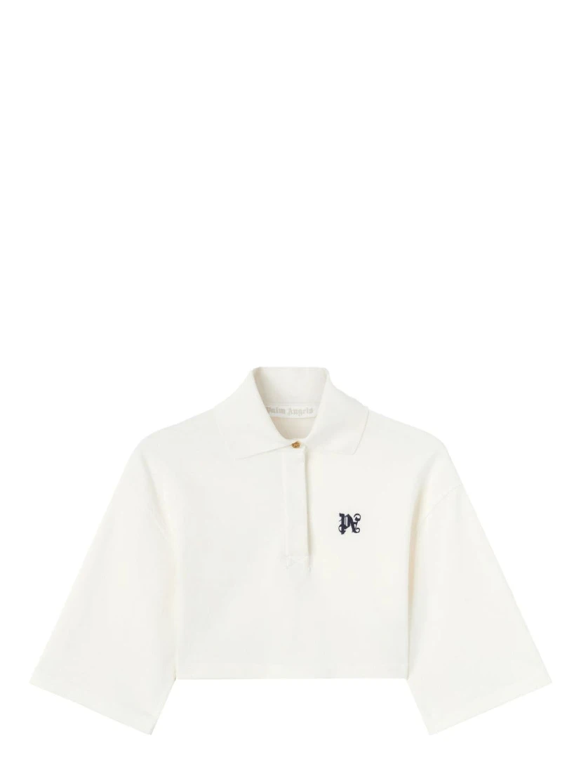 Palm Angels T-shirts and Polos White