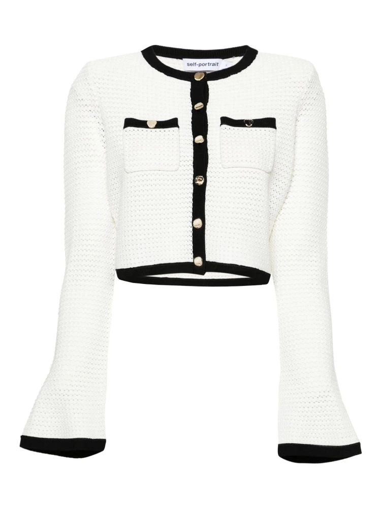 Self-portrait Sweaters White