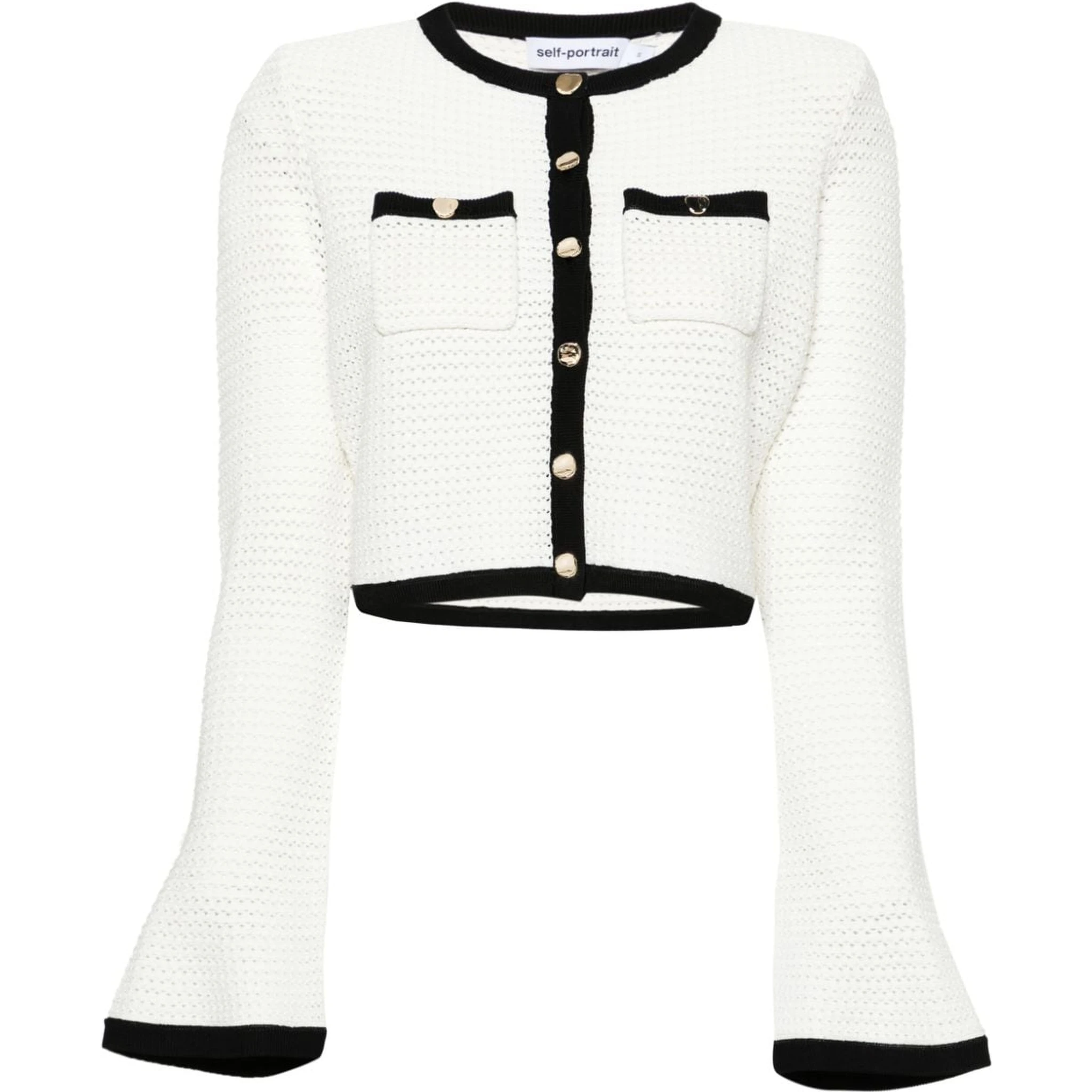 Self-portrait Sweaters White