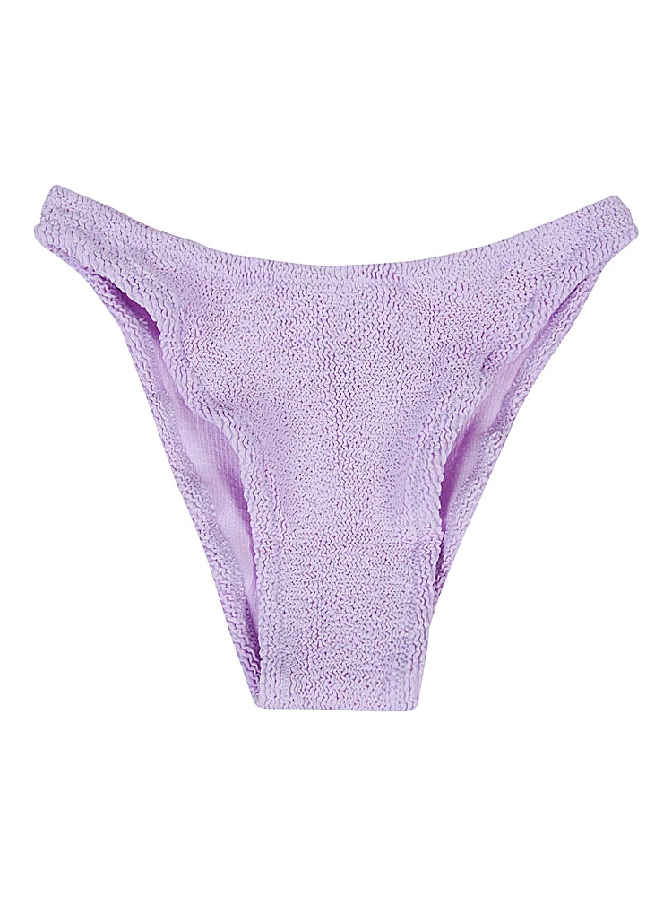 High Waisted Bikini Bottoms In Violet