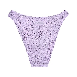 High Waisted Bikini Bottoms In Violet