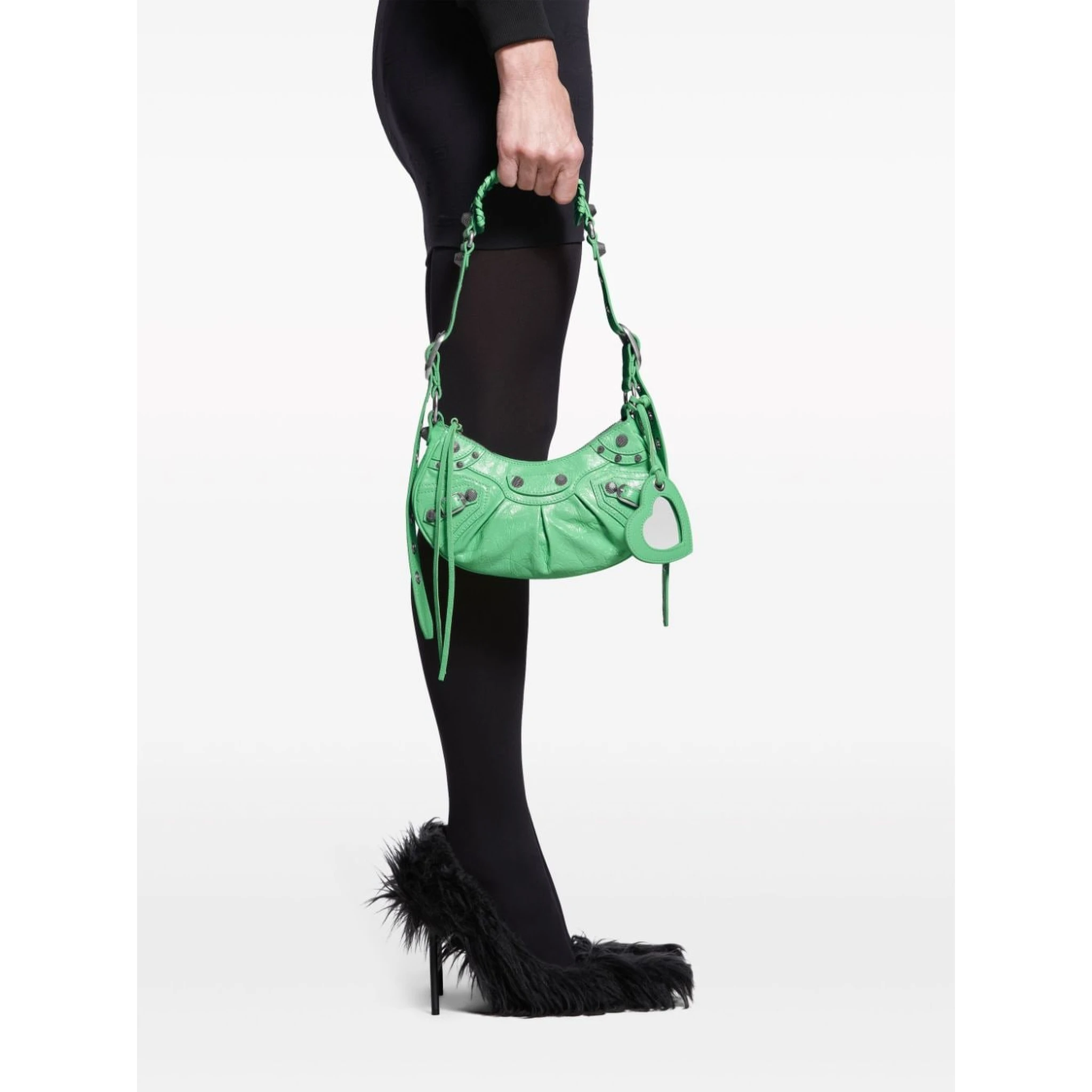 Women Nappa Leather Le Cagole S Shoulder Bag