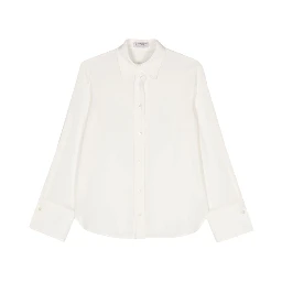 Slim Fit Cady Shirt In White