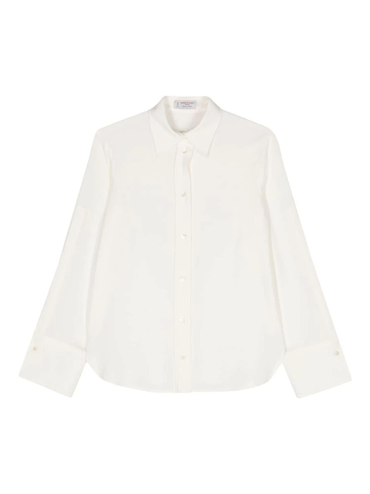 Slim Fit Cady Shirt In White