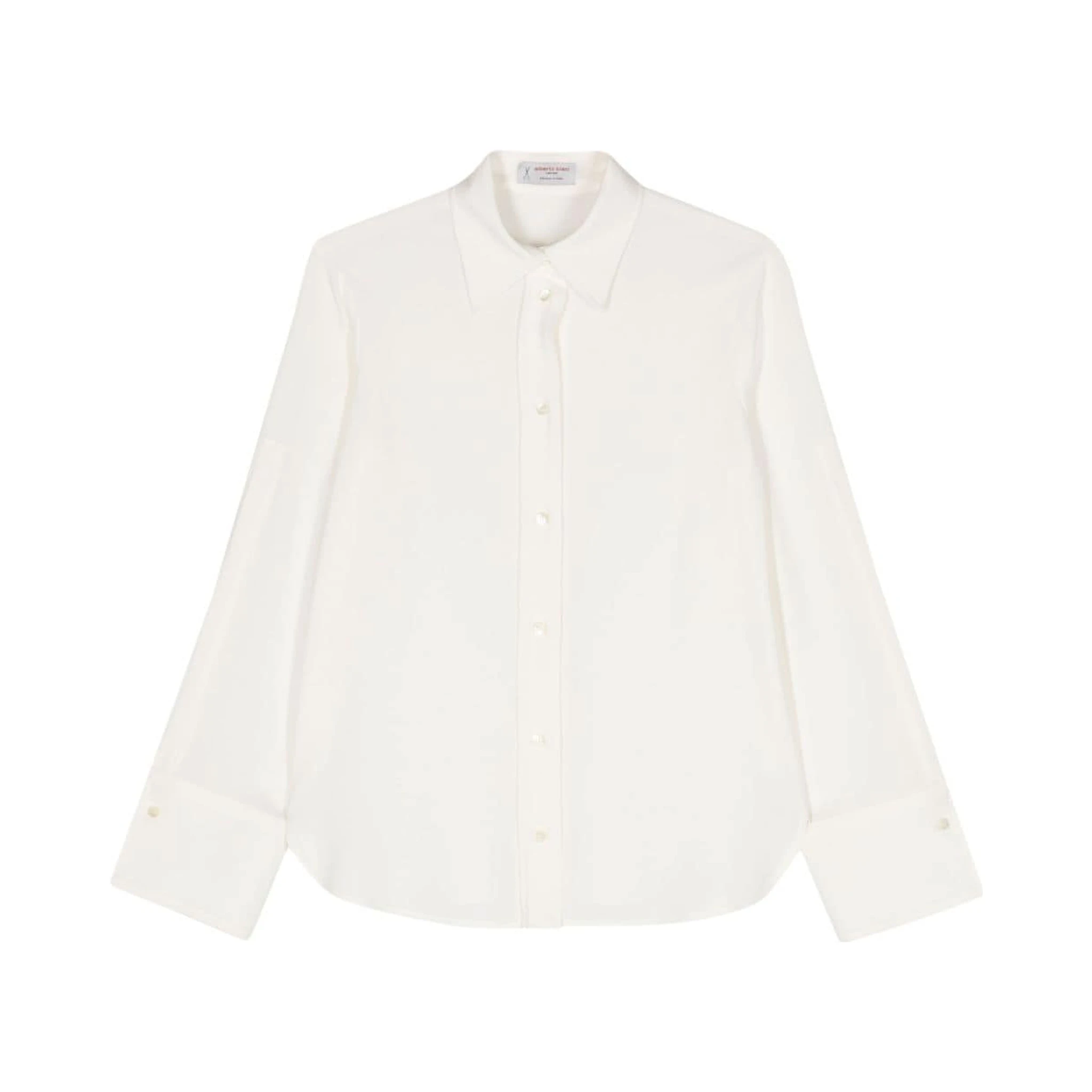 Slim Fit Cady Shirt In White