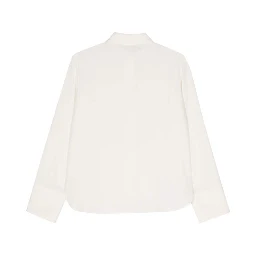 Slim Fit Cady Shirt In White