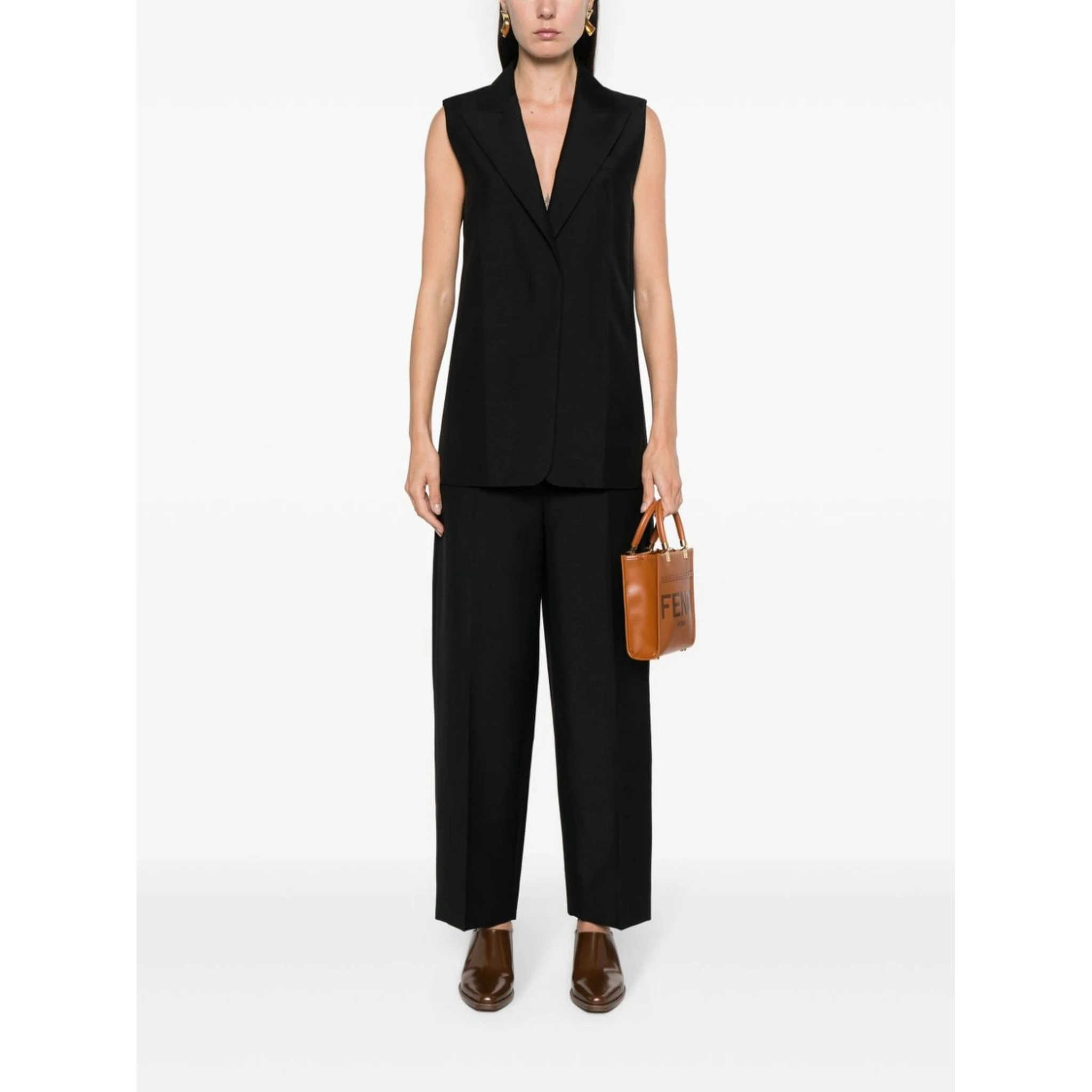 Fendi Trousers Black