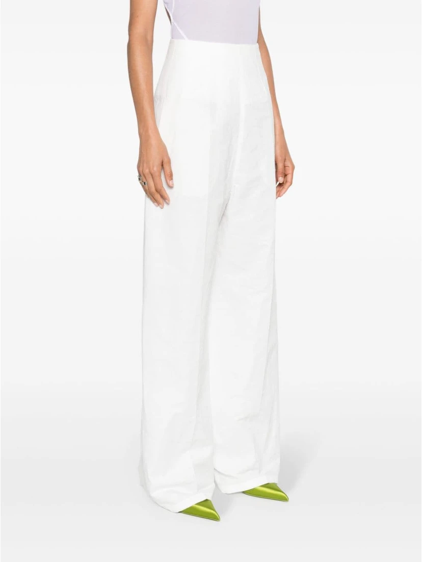 SPORTMAX FASHION Trousers White