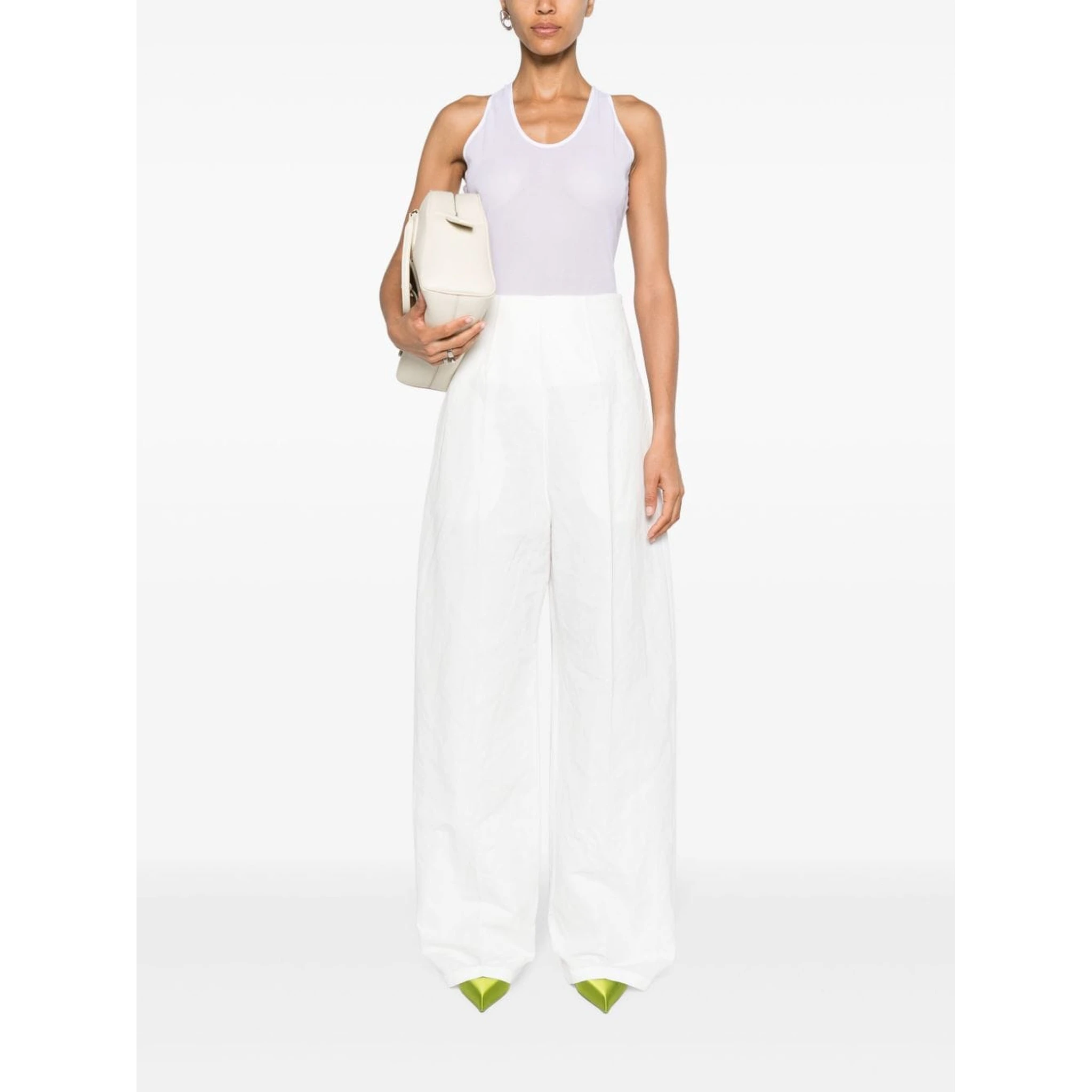 SPORTMAX FASHION Trousers White
