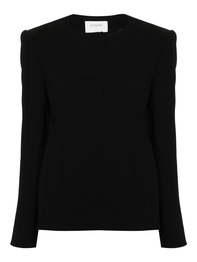 SPORTMAX FASHION Jackets Black