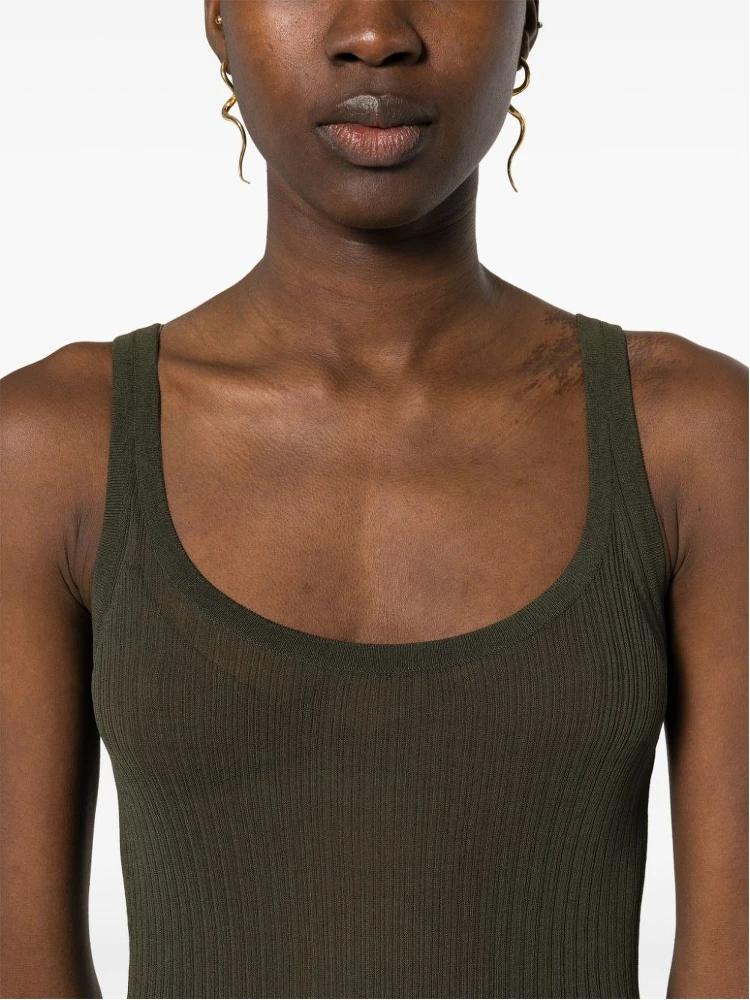 Bastia ribbed silk top alternative